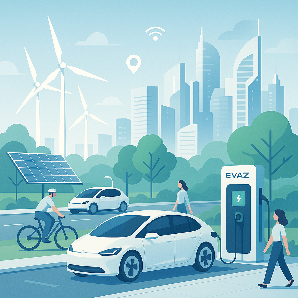 Smart, connected and sustainable mobility by EVA2Z